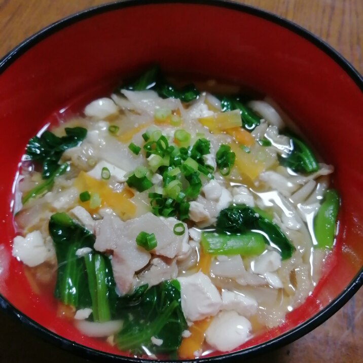 しっぽくおぼろうどん